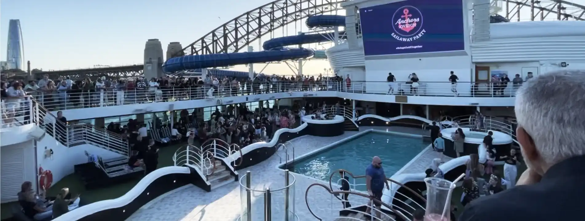 MAIN SWIMMING POOL on PACIFIC ADVENTURE